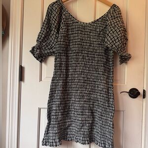 Anthropologie stretch mini dress